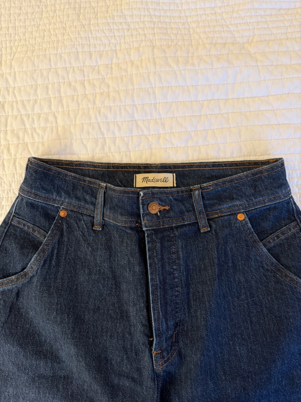 Madewell Women's Indigo High-Rise Jeans